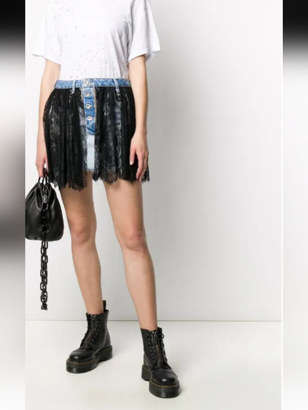 Unravel Project Mini Skirt